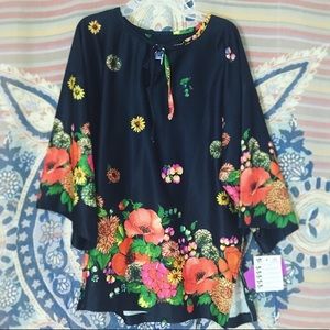 DEADSTOCK Adorable Vintage Tunic Blouse (tags on)